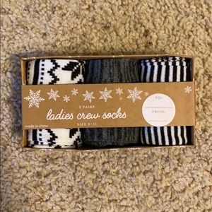 Ladies Crew Socks